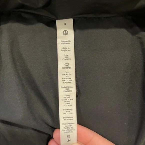 Lululemon Wunder Puff Cropped Jacket - Picture 8 of 9